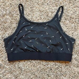 Nike Girl's Black Sports Bra Dri-fit